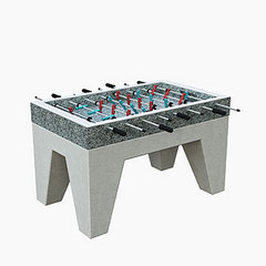Betowy stół do piłkarzyków